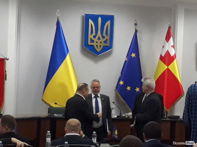 Луцьк нагородив грамотами німецьких політиків. ФОТО