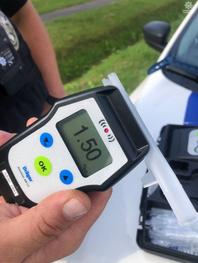 Перевищив швидкість: на Волині затримали п'яного водія