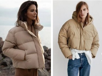 З чим носити коротку чорну зимову куртку*