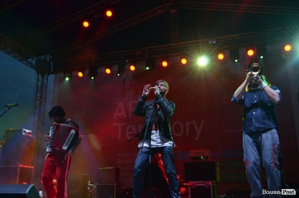 У Луцьку пройшов перший день фестивалю Art Territory. ФОТО