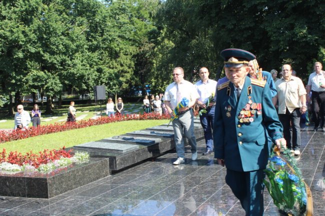 У Луцьку відзначили 75-ту річницю визволення Волині від нацистських загарбників.  ФОТО