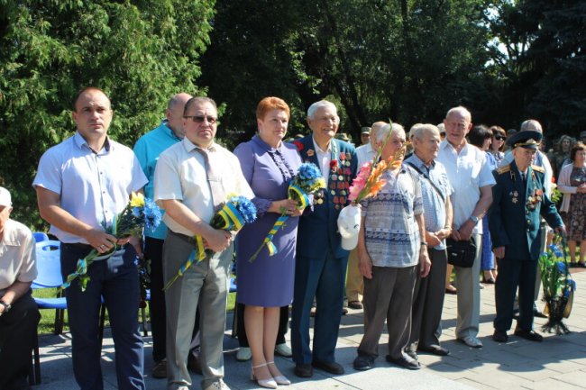 У Луцьку відзначили 75-ту річницю визволення Волині від нацистських загарбників.  ФОТО