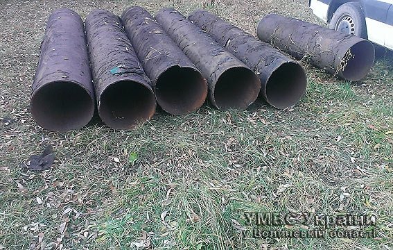 У Ковелі чоловік поцупив газову трубу та здав її на металобрухт. ФОТО