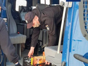 Бійцям легендарної роти «Світязь» передали на Схід продукти першої необхідності. ФОТО