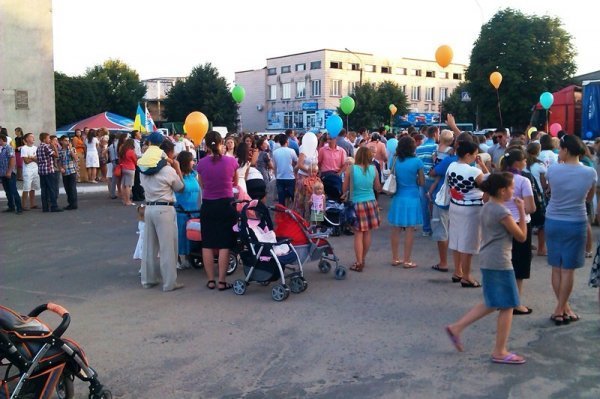 «Сирітський» велотур ‒ у райцентрі на Волині. ФОТО. ВІДЕО
