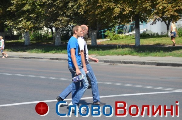 Лучани на «зебрі». ФОТО