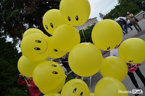 Фестиваль бульбашок у Луцьку. ФОТО