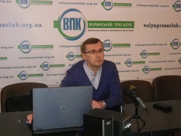 Донецький журналіст розповів у Луцьку про інформаційну війну на Сході. ФОТО