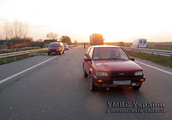 На Волині у ДТП загинув 5-річний хлопчик