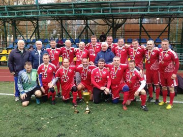 Луцькі футболісти завоювали Кубок України 40+
