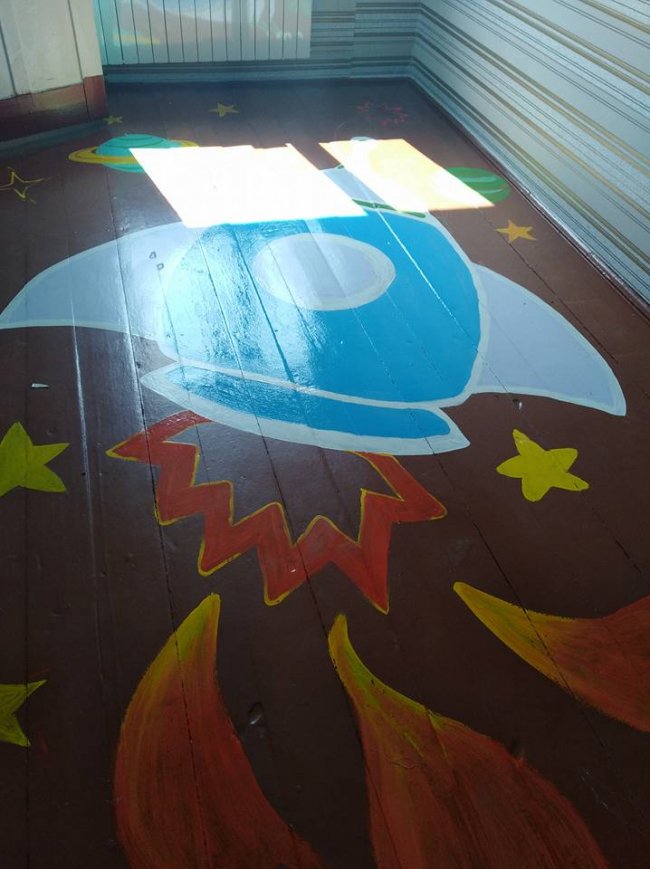 Капітошка, сонце і ракети «поселилися» у волинській школі. ФОТО