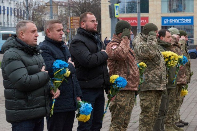 У Луцьку вшанували пам'ять загиблих захисників. ФОТО