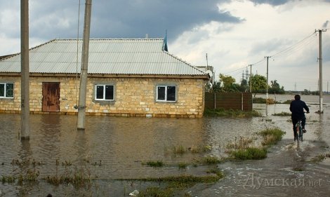 Потоп в Одеській області. ФОТО. ВІДЕО