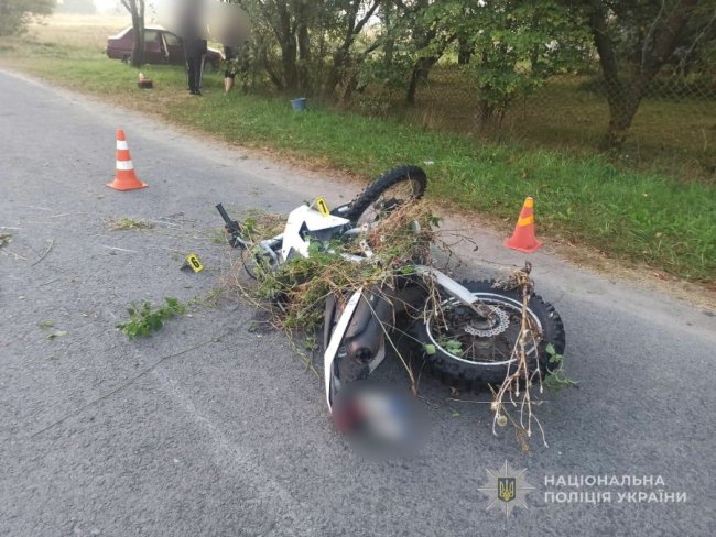 На Волині загинув 11-класник: не впорався з керуванням і впав з мотоцикла