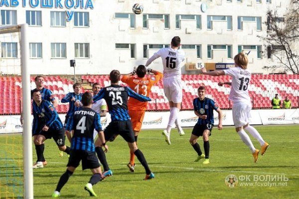 Луцька «Волинь» зіграла в нічию з одеським «Чорноморцем». ФОТО