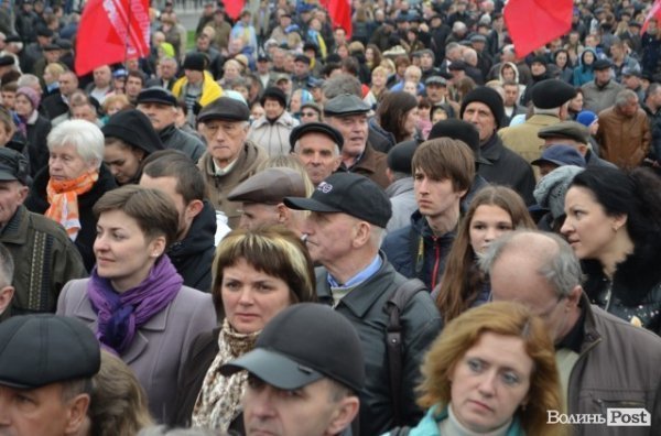 «Порошенківський» концерт у центрі Луцька. ФОТО