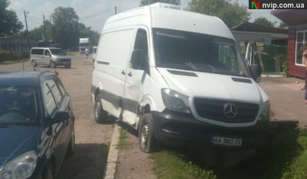 В аварії на Волині  зіткнулися два  буси Mercedes. ФОТО