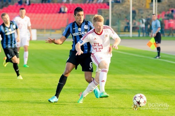 Як «Волинь» втретє поспіль вдома програла. ФОТО