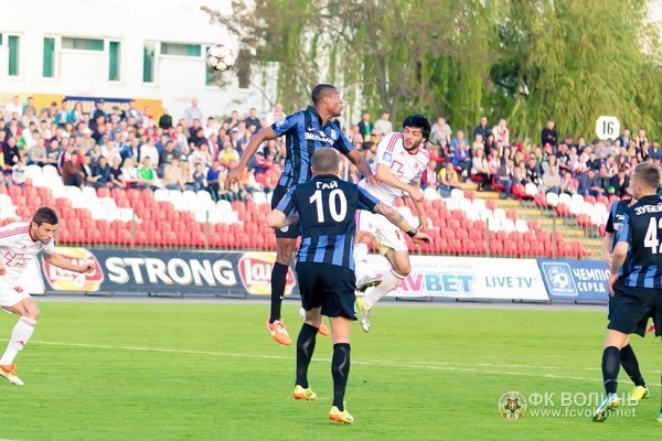 Як «Волинь» втретє поспіль вдома програла. ФОТО