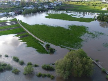 Волинянам може затопити городи через сильні дощі 