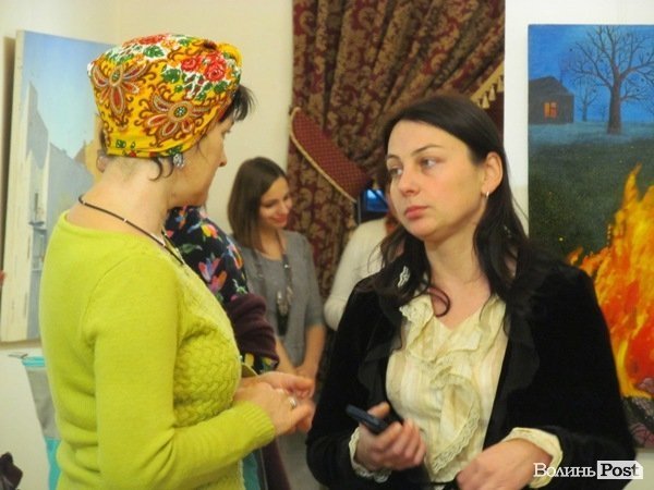 У Луцьку відкрили виставку малярства Ольги Кваші. ФОТО