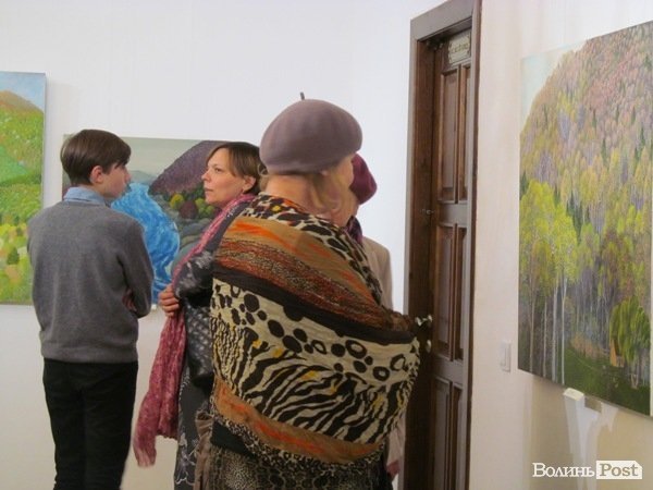 У Луцьку відкрили виставку малярства Ольги Кваші. ФОТО