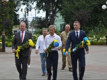Волинське місто на День Незалежності відвідала німецька делегація. ФОТО