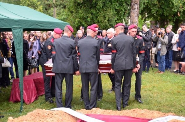 У Києві перепоховали останки волинського полковника 51 ОМБр. ФОТО. ВІДЕО