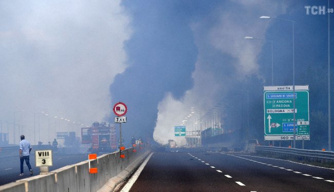 Потужний вибух у Болоньї: є загиблі і постраждалі. ФОТО