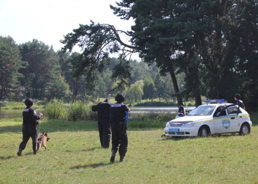 Фото тренувань волинського  «Беркуту»