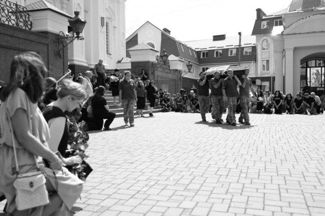 Луцьк попрощався із загиблим Героєм Олександром Андрусіком