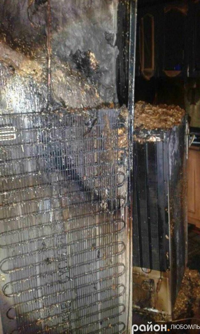 Згоріла техніка і стіни: подробиці пожежі на Волині. ФОТО