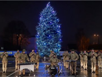 Українські військові виконали «Щедрик». ВІДЕО