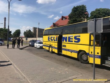 У Луцьку на автостанції в автобусі знайшли чеку від гранати