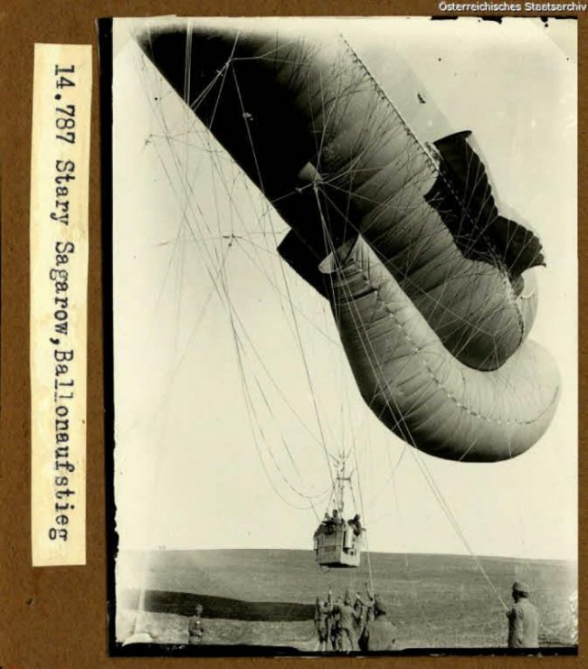 Як над Волинню сто років тому аеростат літав. РЕТРОФОТО