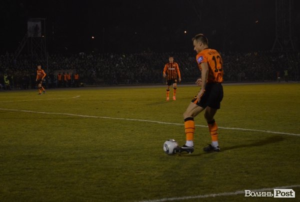 Фатальне пенальті: «Волинь» програла «Шахтареві»