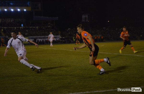 Фатальне пенальті: «Волинь» програла «Шахтареві»
