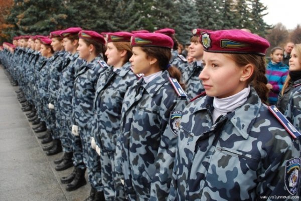 У Луцьку відбулася посвята в майбутні міліціонери. ФОТО