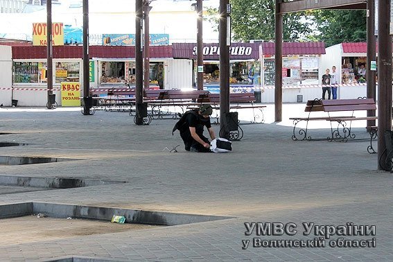 Що знайшли в сумці, якою «замінували» луцьку автостанцію