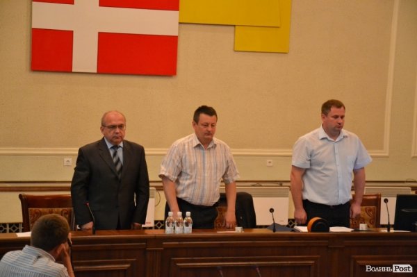 Депутати Волинської облради «признали» нового очільника ОДА. ФОТО