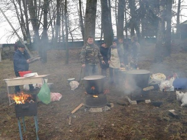 Як на Водохреще на Волині варили куліш та допомагали армії. ФОТО