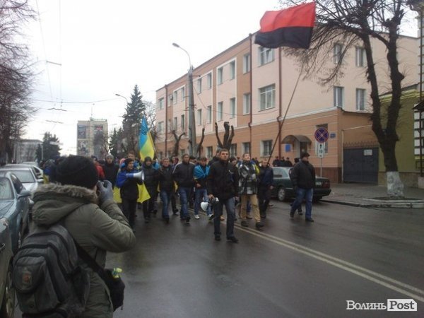 П'ятий день Нового Майдану у Луцьку. ФОТО