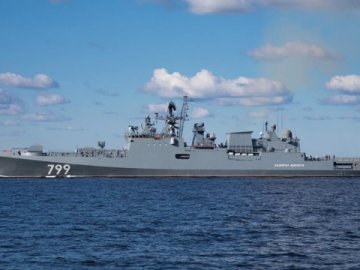 Росіяни вивели у Чорне море судно «Адмірал Макаров» з ракетами на борту
