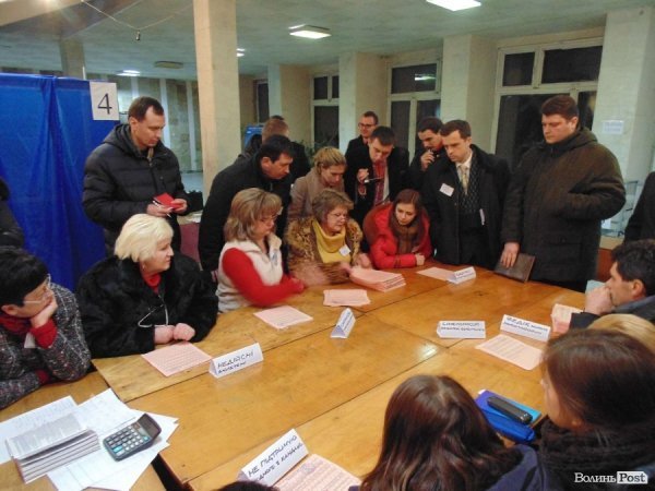 Вибори у Луцьку. ФОТО