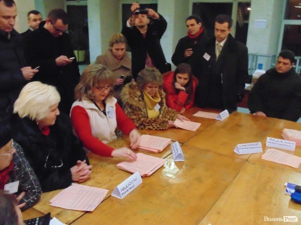 Вибори у Луцьку. ФОТО
