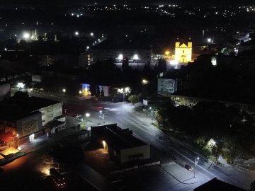 У місті на Волині відновили нічне освітлення