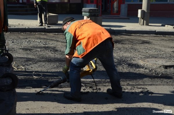 Ремонт вулиці Винниченка в Луцьку обійдеться в мільйон гривень. ФОТО