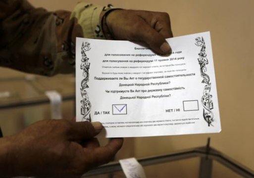 Сепаратистський «референдум». ФОТО