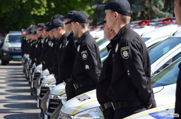 В Луцьку презентували групи реагування патрульної поліції. ФОТОРЕПОРТАЖ