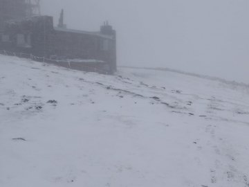 Карпати наприкінці весни знову замітає снігом